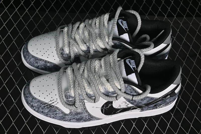 All categories Nk SB Dunk Series Nk SB Dunk Low High-end customized low-top sneakers Nike SB Dunk Low Panda Prank-Sliding Track Straps Low-top casual sneakers DD1391-100